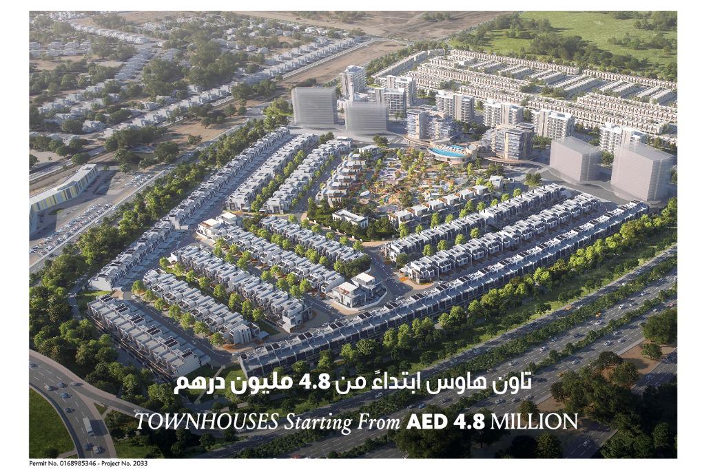 4 BEDROOM VILLAS FOR SALE IN  MAG EYE MEYDAN- District 7 DUBAI